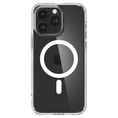 Spigen Ultra Hybrid Mag iPhone 15 Pro Max 6,7" Magsafe white hind ja info | Telefonide kaitsekaaned ja -ümbrised | hansapost.ee