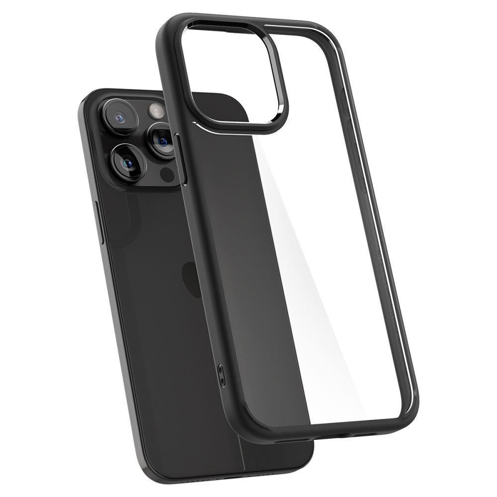 Spigen Ultra Hybrid iPhone 15 Pro Max 6,7", matte black ACS06570 hind ja info | Telefonide kaitsekaaned ja -ümbrised | hansapost.ee