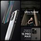 Spigen Ultra Hybrid iPhone 15 Pro Max 6,7", matte black ACS06570 цена и информация | Telefonide kaitsekaaned ja -ümbrised | hansapost.ee