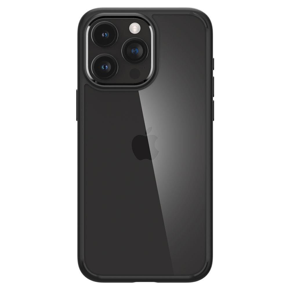 Spigen Ultra Hybrid iPhone 15 Pro Max 6,7", matte black ACS06570 цена и информация | Telefonide kaitsekaaned ja -ümbrised | hansapost.ee