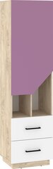 Полка Meblocross Pax-15, коричневый/белый/фиолетовый цвет цена и информация | Полки | hansapost.ee