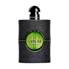 Parfüümvesi Yves Saint Laurent Black Opium Illicit Green EDP naistele, 75 ml цена и информация | Женские духи | hansapost.ee