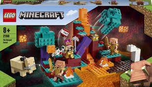 21168 LEGO® Minecraft Moondunud mets цена и информация | Конструкторы и кубики | hansapost.ee