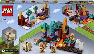 21168 LEGO® Minecraft Moondunud mets цена и информация | Конструкторы и кубики | hansapost.ee