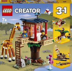 31116 LEGO® Creator Safari Домик дикой природы на дереве цена и информация | Конструкторы и кубики | hansapost.ee