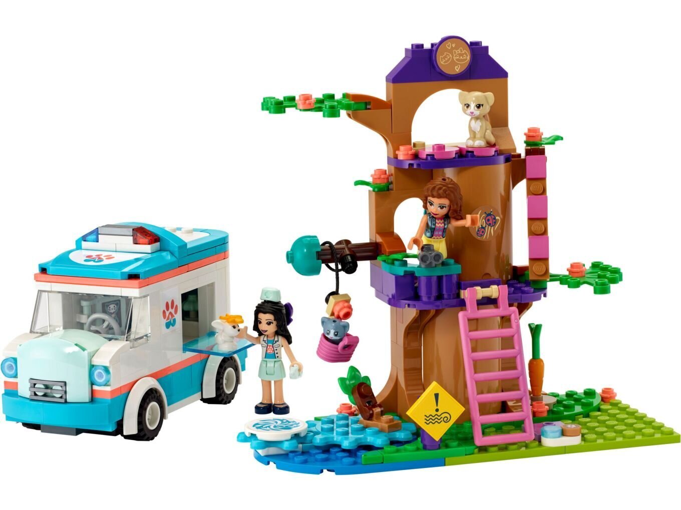 41445 LEGO® Friends Loomakliiniku kiirabiauto hind ja info | Klotsid ja konstruktorid | hansapost.ee