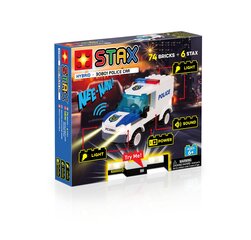 Конструктор STAX Hybrid, Сигнальная машина полиции, 30801, 80 шт. цена и информация | Конструкторы и кубики | hansapost.ee