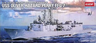 Liimitav mudel Academy 14102 USS OLIVIER HAZARD PERRY FFG-7 1/350 price and information | Liimitavad mudelid | hansapost.ee