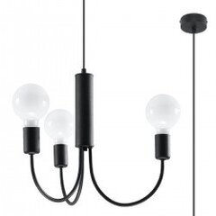 Chandelier PICCOLO 3 black CRIMSON SL.0856 цена и информация | Люстры | hansapost.ee