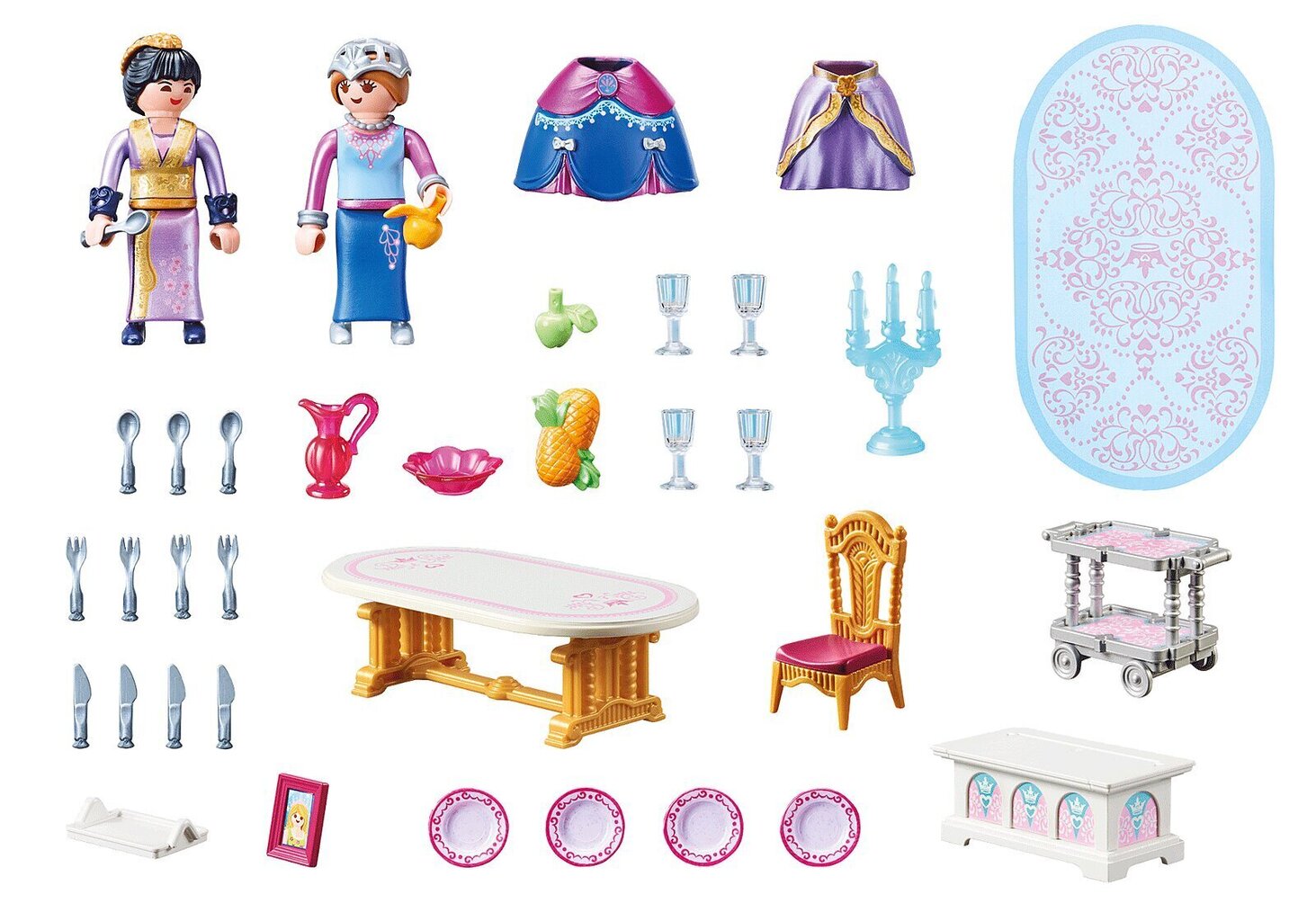 70455 PLAYMOBIL® Princess, Söögituba цена и информация | Klotsid ja konstruktorid | hansapost.ee