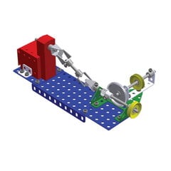 Metallkonstruktor Merkur, Elektrimootor цена и информация | Конструкторы и кубики | hansapost.ee