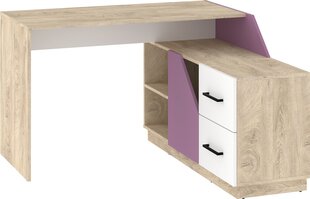 Письменный стол Pax-03, коричневый/фиолетовый цвет цена и информация | Компьютерные, письменные столы | hansapost.ee