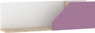 Полка подвесная Meblocross Pax-10, коричневый/белый/фиолетовый цвет цена и информация | полка | hansapost.ee