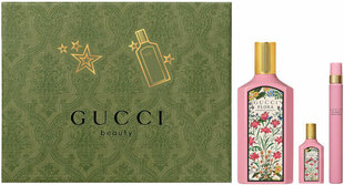 Набор Gucci Flora Gorgeous Gardenia для женщин: парфюмированная вода для женщин, 100 мл + 10 мл + 5 мл цена и информация | Женские духи | hansapost.ee