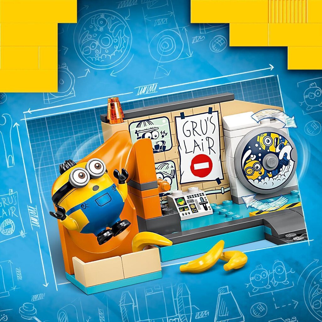 75546 LEGO® Minions Käsilased Gru laboris hind ja info | Klotsid ja konstruktorid | hansapost.ee