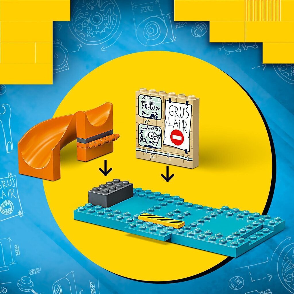 75546 LEGO® Minions Käsilased Gru laboris hind ja info | Klotsid ja konstruktorid | hansapost.ee