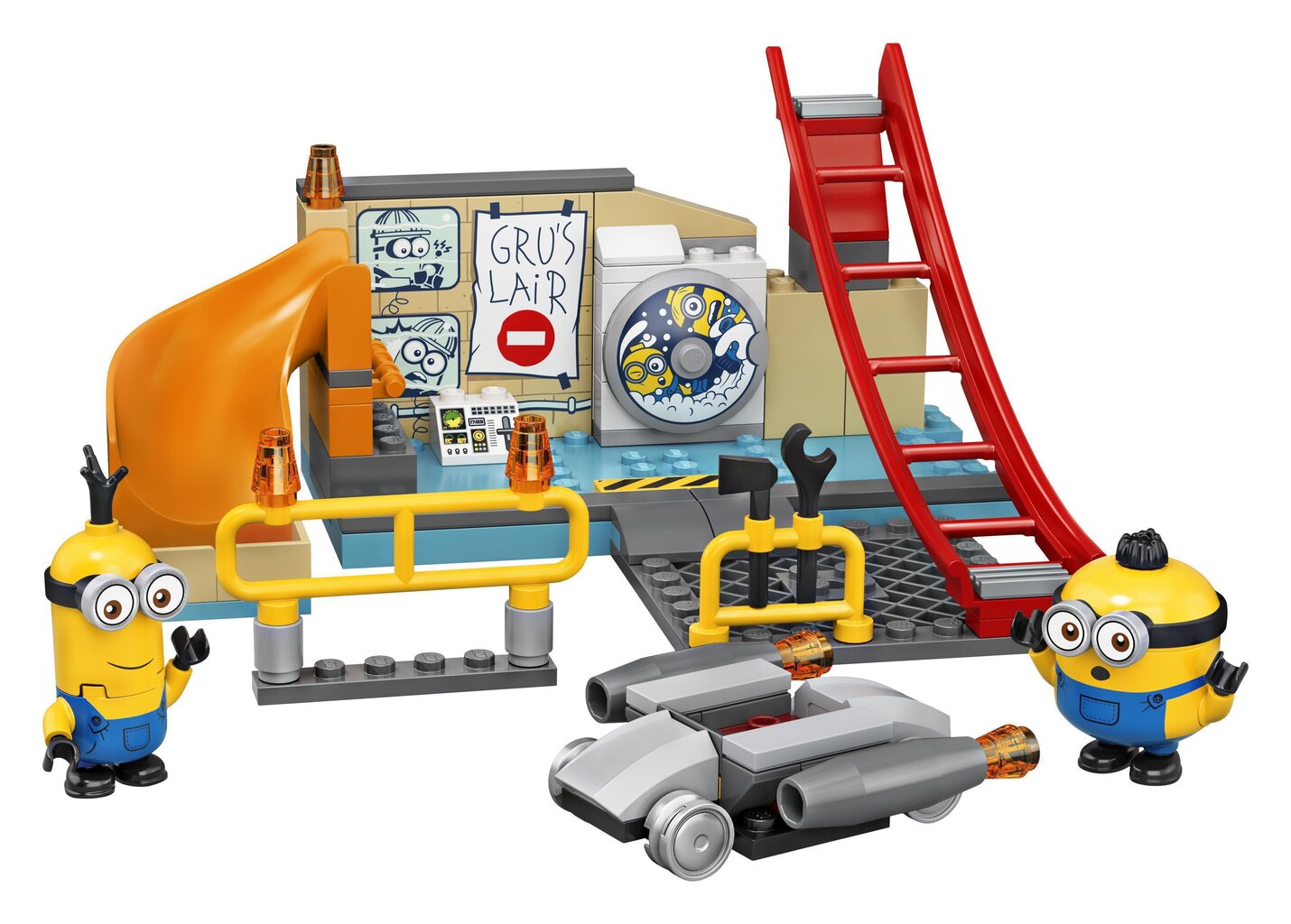 75546 LEGO® Minions Käsilased Gru laboris цена и информация | Klotsid ja konstruktorid | hansapost.ee