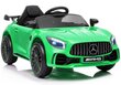 Elektriauto Mercedes AMG GT R, roheline цена и информация | Laste elektriautod | hansapost.ee