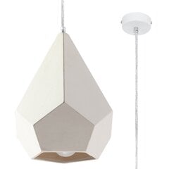 Ceramic pendant lamp PAVLUS CAF&Eacute; AU LAIT SL.0844 цена и информация | Потолочный светильник Home ESPRIT Белый Коричневый Деревянный Металл 25 W 40 x 40 x 70 cm | hansapost.ee