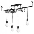 Chandelier SALAMANCA 4 black NICKEL SL.0895