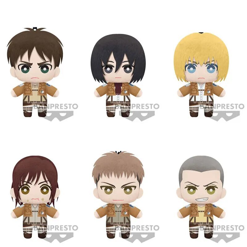 Eksponent 9 plüüsist mänguasja Attack on Titan Series 1 Tomon 15cm assortii цена и информация | Mänguasjad poistele | hansapost.ee