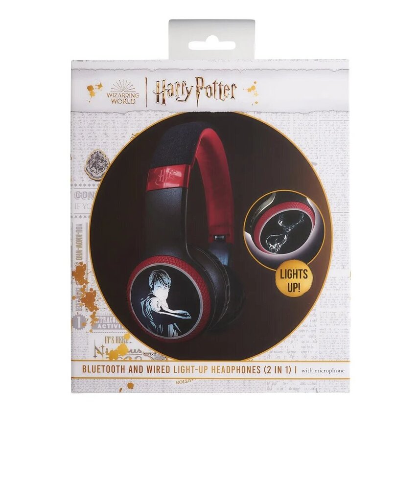 Juhtmeta helendavad kõrvaklapid Harry Potter Patronus 2in1 hind ja info | Kõrvaklapid | hansapost.ee
