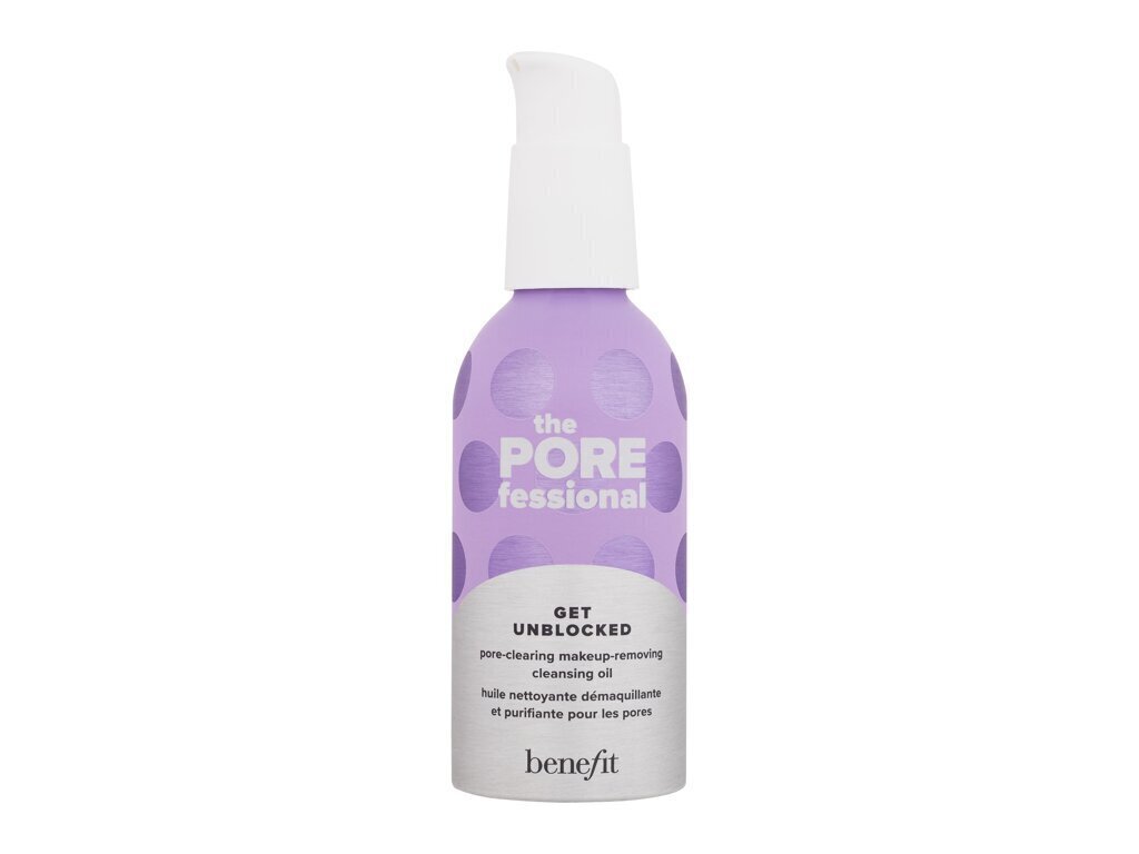 Puhastusõli Benefit Women's The Porefessional Get Unblocked Makeup-Removing Cleansing Oil, 147 ml hind ja info | Näopuhastusvahendid | hansapost.ee