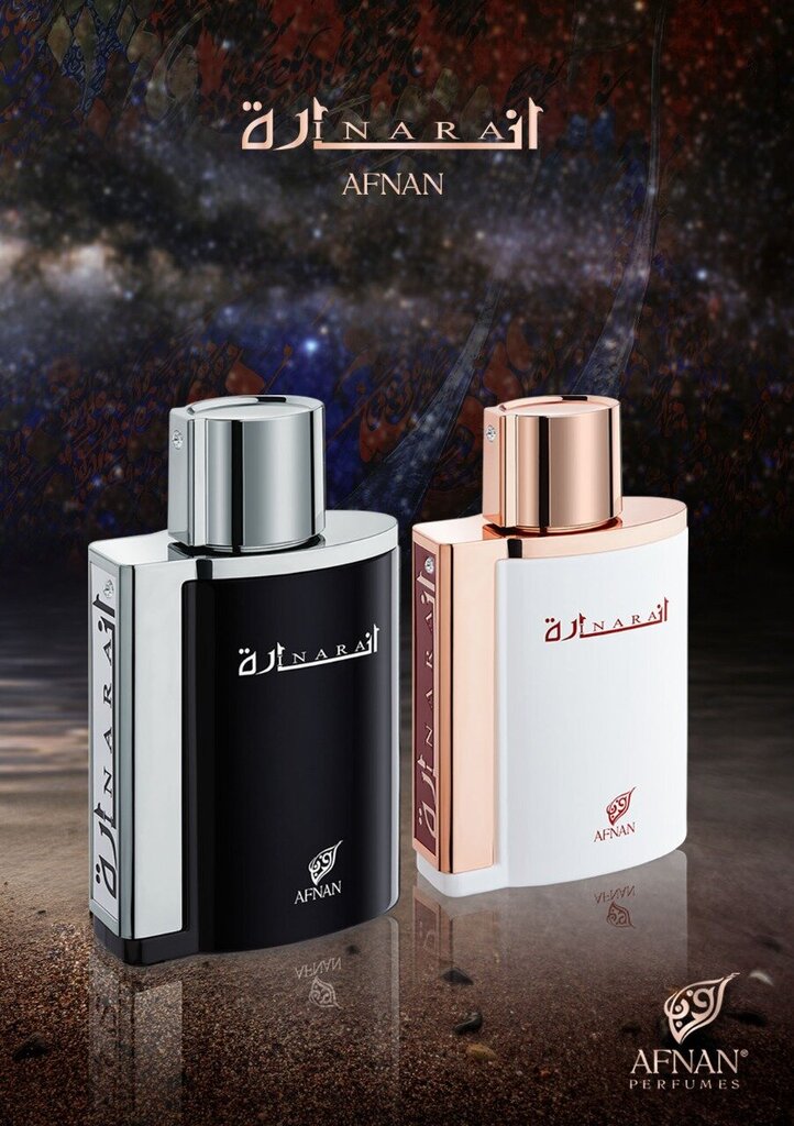 Parfüümvesi Afnan Inara must EDP meestele, 100 ml цена и информация | Parfüümid meestele | hansapost.ee