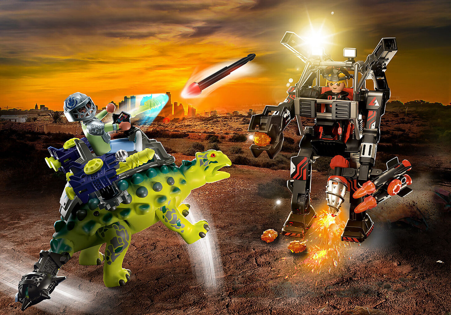 70626 PLAYMOBIL® Dino Rise, Saichania: Robotite sissetung hind ja info | Klotsid ja konstruktorid | hansapost.ee