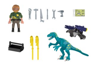 70629 PLAYMOBIL® Dino Rise, Deinonychus: Готов к бою цена и информация | Конструкторы и кубики | hansapost.ee
