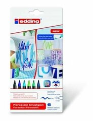 Markerid keraamilistele pindadele Edding, 6 värvi hind ja info | Kirjatarvikud | hansapost.ee