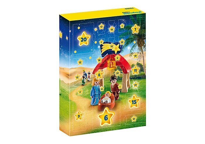 70259 PLAYMOBIL® 1.2.3 Advendikalender - Jõulud цена и информация | Mänguasjad poistele | hansapost.ee