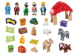 70259 PLAYMOBIL® 1.2.3 Advendikalender - Jõulud цена и информация | Игрушки для мальчиков | hansapost.ee