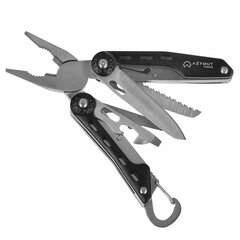 Multifunktsionaalne tööriist Azymut Turon, must, 11cm hind ja info | Taskunoad, multifunktsionaalsed tööriistad | hansapost.ee