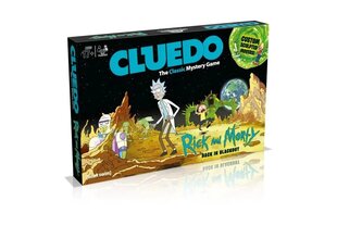 Võidukäigud: Cluedo - Rick ja Morty Lauamäng (003210) hind ja info | Winning Moves Laste mänguasjad alates 3.a | hansapost.ee