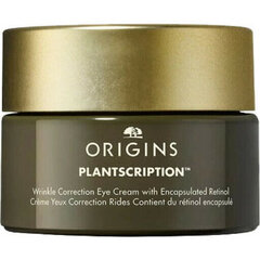 Silmaümbruskreem Origins Plantscription Wrinkle Correction, 15 ml hind ja info | Silmakreemid ja seerumid | hansapost.ee