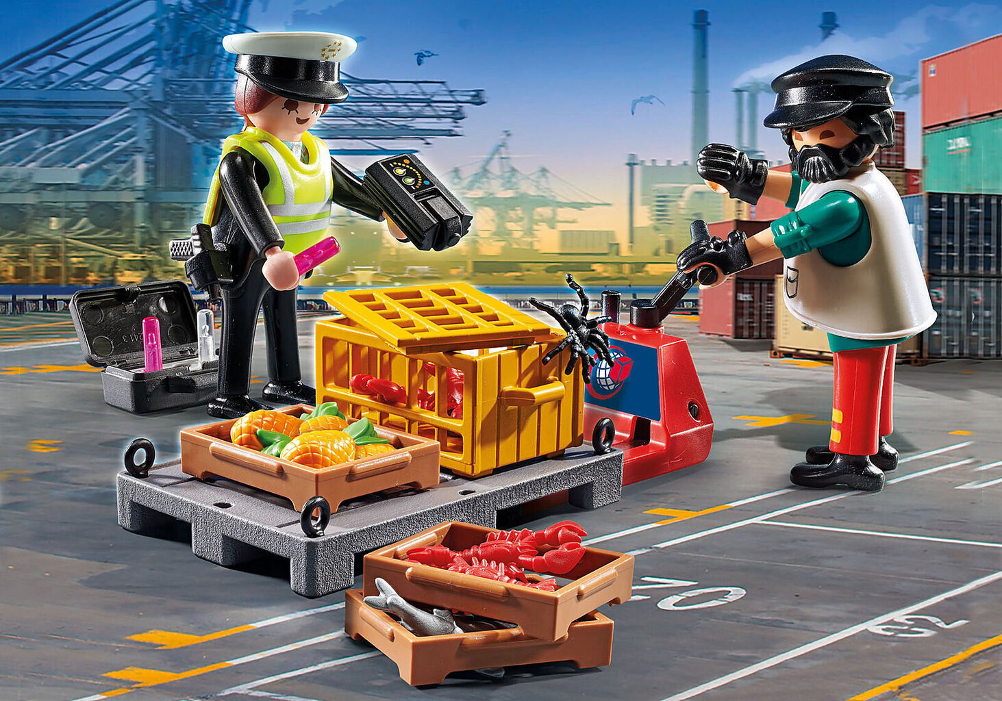 70775 PLAYMOBIL® City Action Tollikontroll цена и информация | Klotsid ja konstruktorid | hansapost.ee