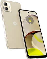 Motorola Moto G14 4/128GB Butter Cream цена и информация | Мобильные телефоны | hansapost.ee