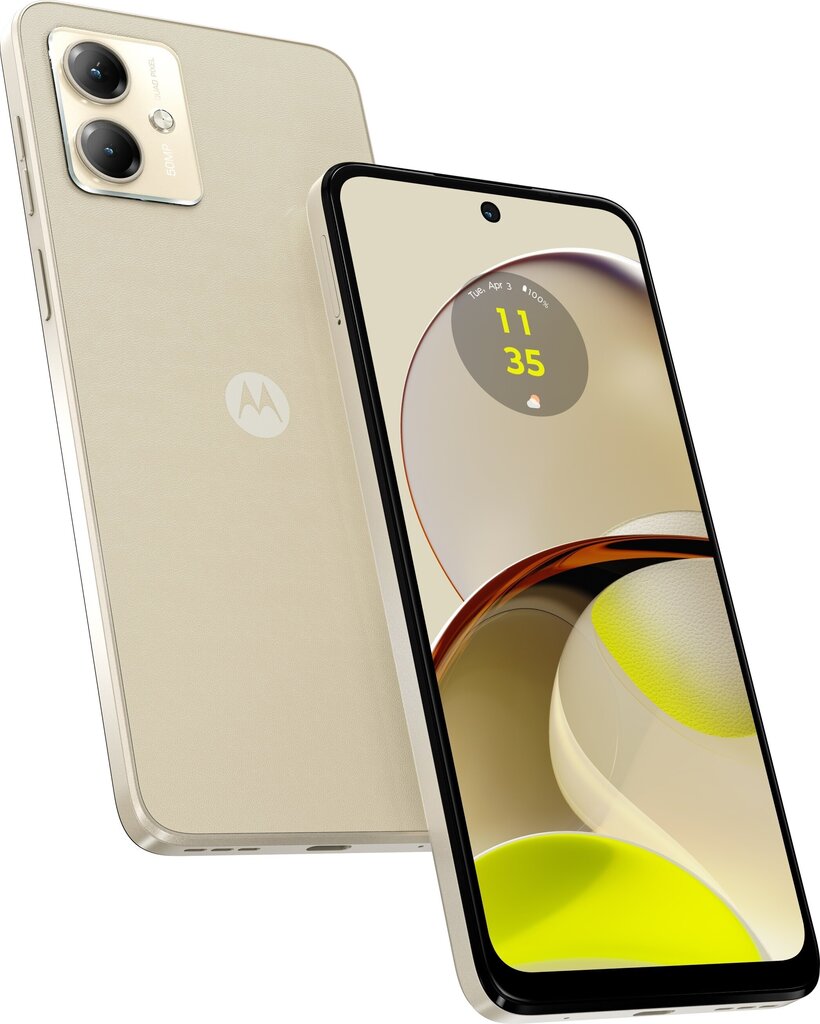 Motorola Moto G14 4/128GB Butter Cream цена и информация | Telefonid | hansapost.ee