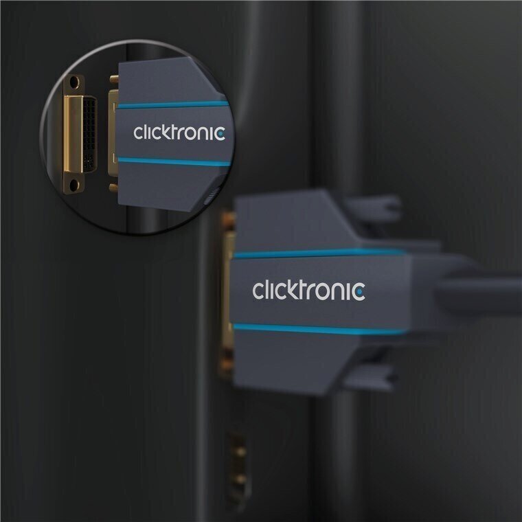Clicktronic, DP, 1 m hind ja info | Juhtmed ja kaablid | hansapost.ee