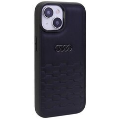 Audi GT Synthetic Leather iPhone 15 6.1" czarny|black hardcase AU-TPUPCIP15-GT|D2-BK цена и информация | Чехлы для телефонов | hansapost.ee