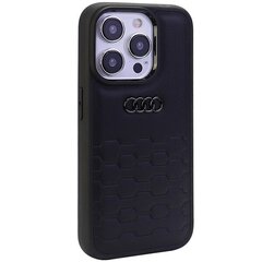 Audi GT Synthetic Leather iPhone 15 Pro 6.1"czarny|black hardcase AU-TPUPCIP15P-GT|D2-BK цена и информация | Чехлы для телефонов | hansapost.ee