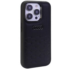 Audi GT Synthetic Leather iPhone 15 Pro Max 6.7" czarny|black hardcase AU-TPUPCIP15PM-GT|D2-BK цена и информация | Чехлы для телефонов | hansapost.ee