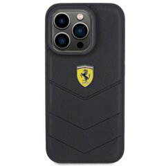 Ferrari FEHCP15LRDUK iPhone 15 Pro 6.1" czarny|black hardcase Quilted Metal Logo цена и информация | CG Mobile Телефоны и аксессуары | hansapost.ee