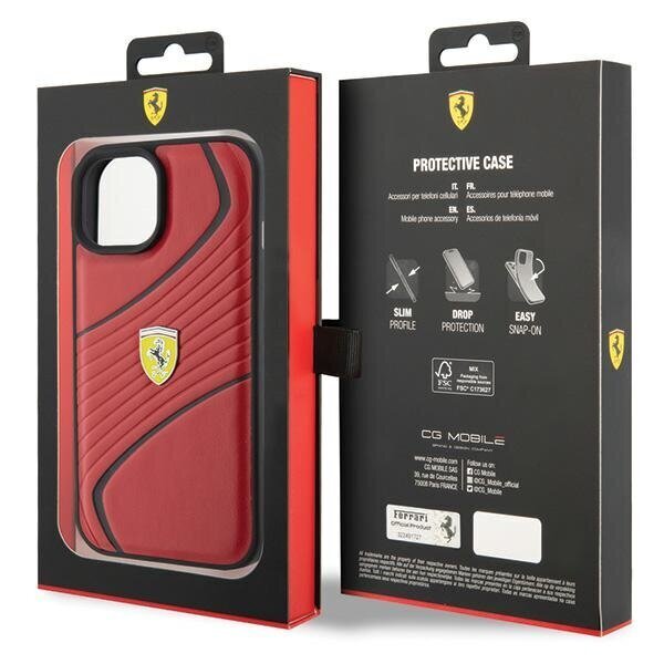 CG Mobile Ferrari Case FEHCP15SPTWR hind ja info | Telefonide kaitsekaaned ja -ümbrised | hansapost.ee