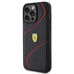 Ferrari FEHCP15XPTWK iPhone 15 Pro Max 6.7" czarny|black hardcase Twist Metal Logo цена и информация | Чехлы для телефонов | hansapost.ee