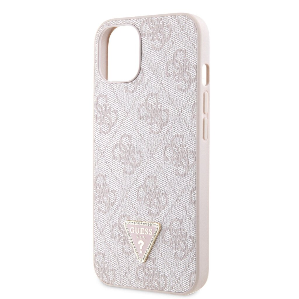 CG Mobile Guess PU 4G Strass Triangle Case GUHCP15SP4TDPP цена и информация | Telefonide kaitsekaaned ja -ümbrised | hansapost.ee