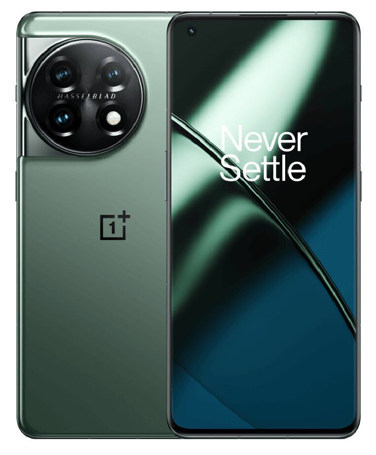 OnePlus 11 5G 8/128Gb Eternal Green цена и информация | Telefonid | hansapost.ee