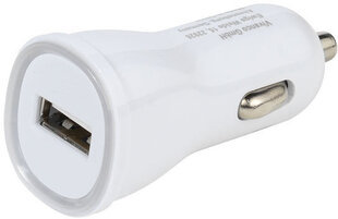 Vivanco car charger USB 2.1A, white (36257) цена и информация | Зарядные устройства для телефонов | hansapost.ee