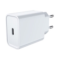 Jellico C8 PD 20W QC 3.0 Умная адаптивная быстрая зарядка c 1x USB-C (5-12V) Белый цена и информация | Зарядные устройства для телефонов | hansapost.ee